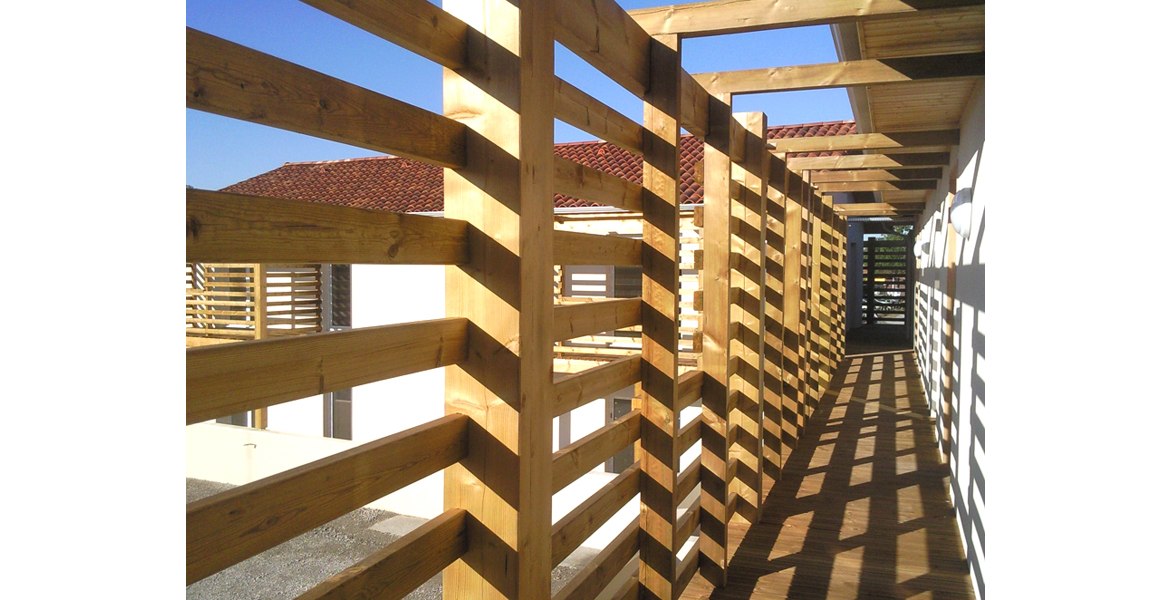 Construction d'un collectif de 8 logements en ossature bois