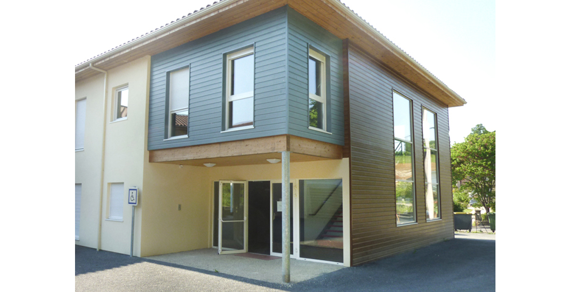 Construction d'un bâtiment de bureau pour le conseil départemental de Dordogne. Ossature bois