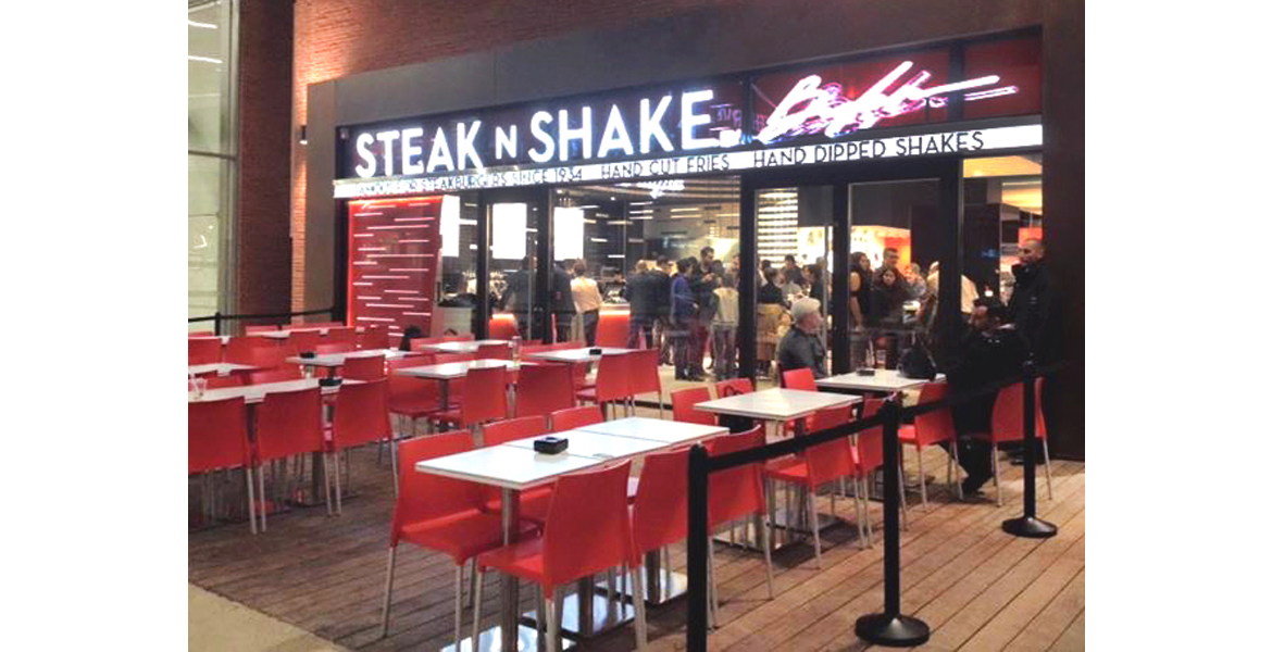 Conception et réalisation d'un restaurant de la franchise Steak'N Shake
