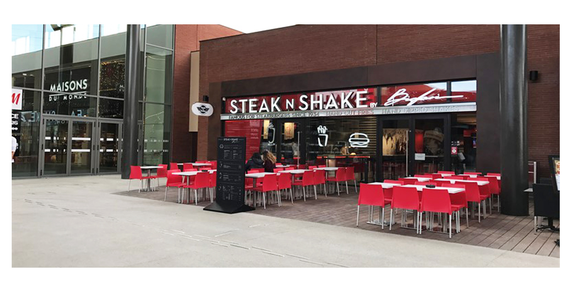 Conception et réalisation d'un restaurant de la franchise Steak'N Shake